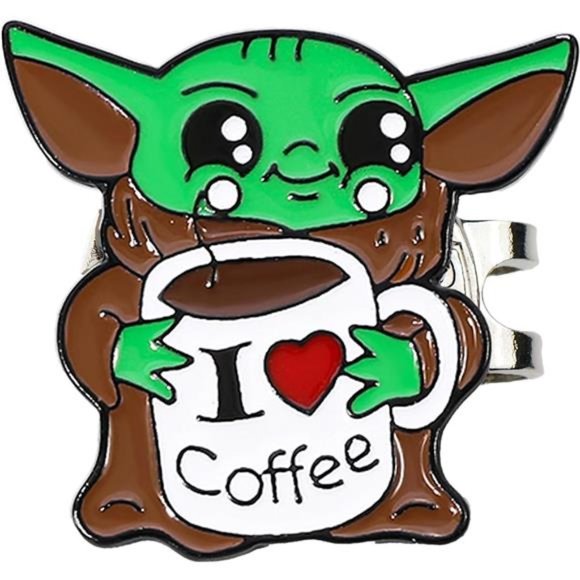 Golf Ball Marker with Magnetic Golf Hat Clip, Golf Accessories - Picture 1 of 8